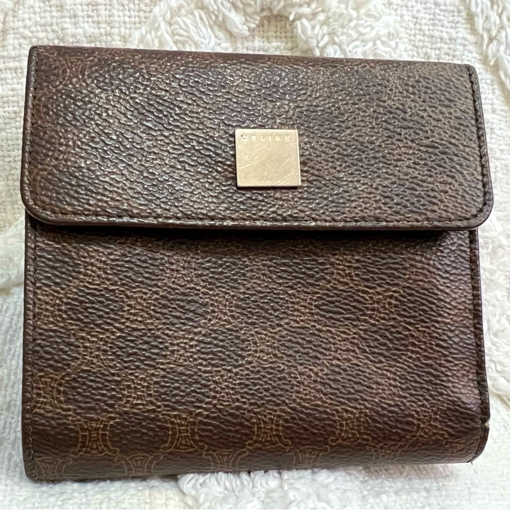 Preloved Authentic Celine Compact Wallet - image 1